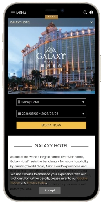 Galaxy Macau Mobile App